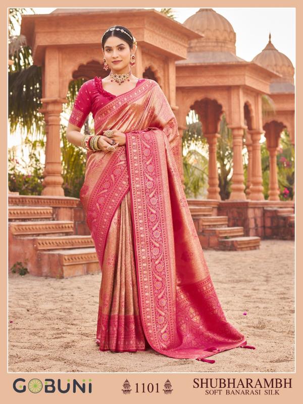 Gobuni Shubharambh Catalog beautiful sarees online india