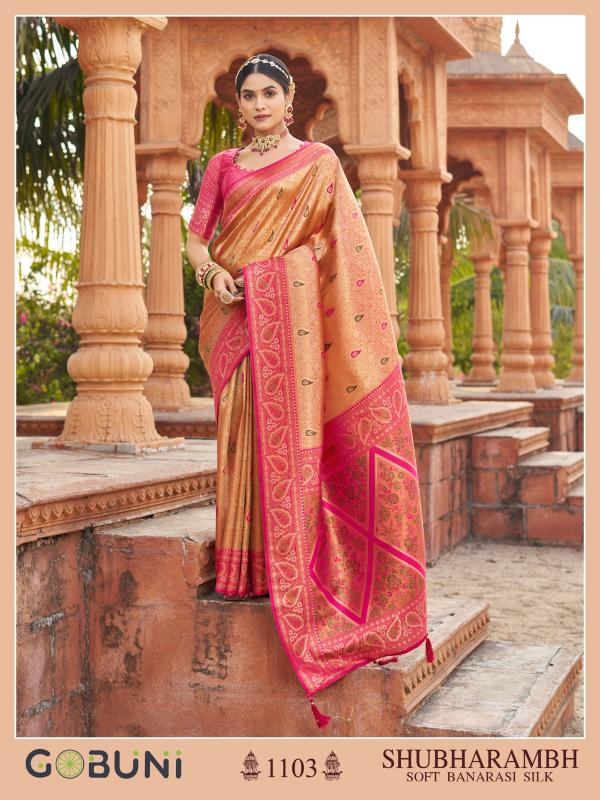 Gobuni Shubharambh Catalog beautiful sarees online india