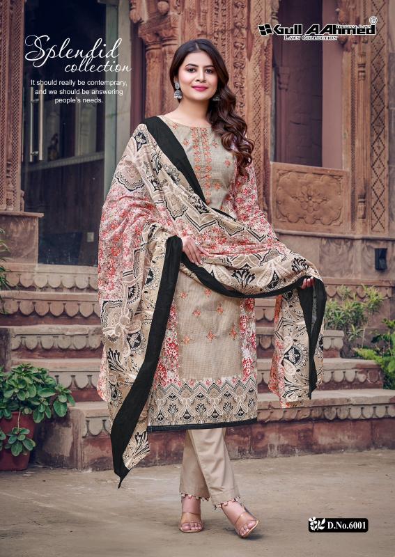 Gull Aahmed Bin Saeed Vol-06 – Karachi Dress Material - Wholesale Catalog