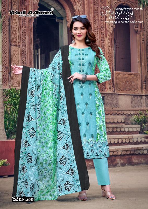 Gull Aahmed Bin Saeed Vol-06 – Karachi Dress Material - Wholesale Catalog