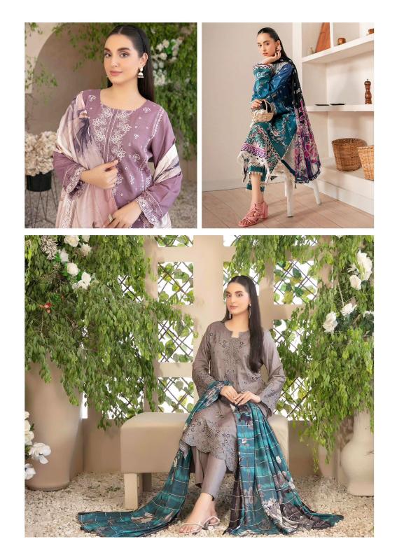 Gull Aahmed Gullbanu Vol-8 – Karachi Dress Material - Wholesale Catalog