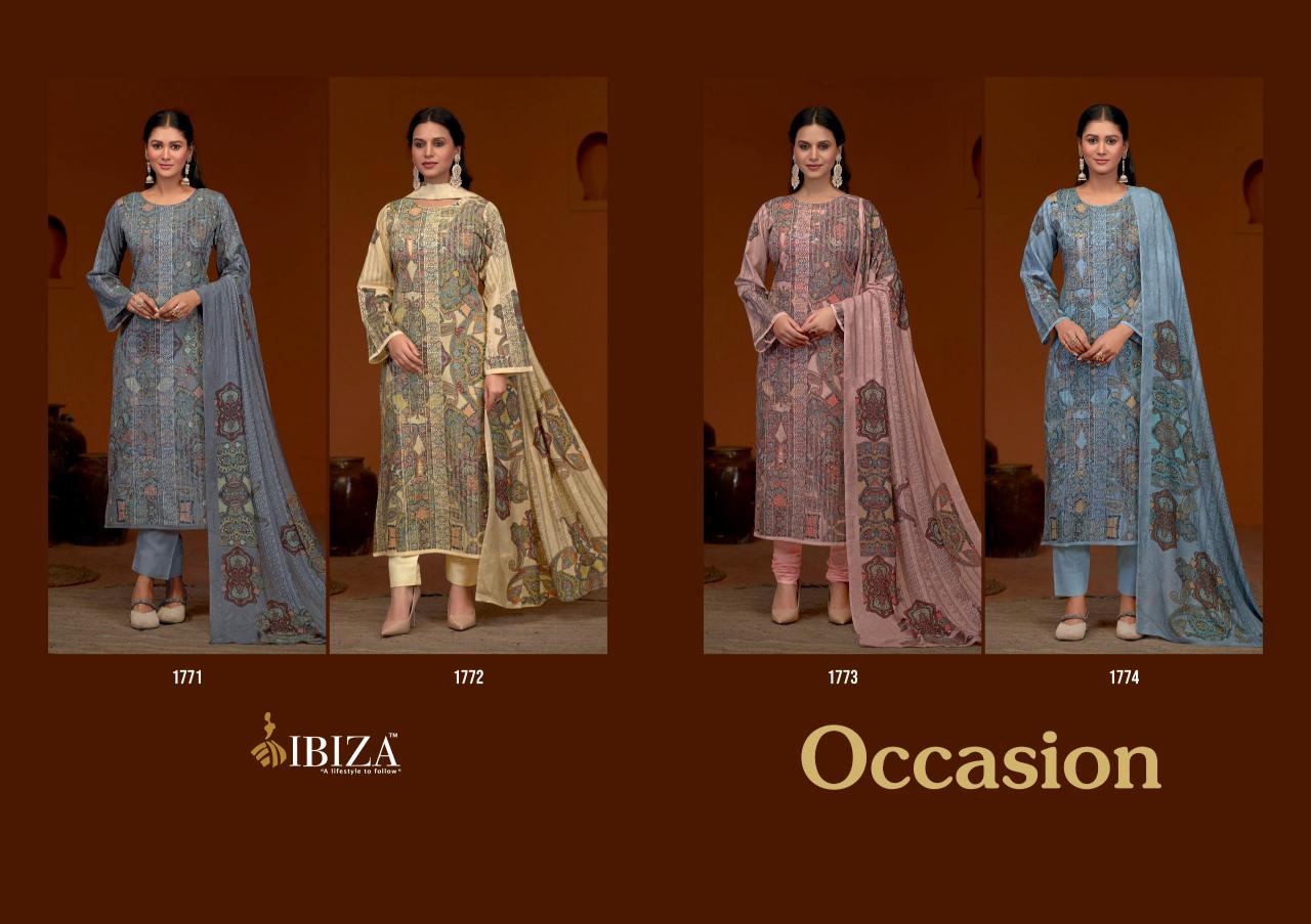 Ibiza Occasion Catalog lawn cotton salwar kameez