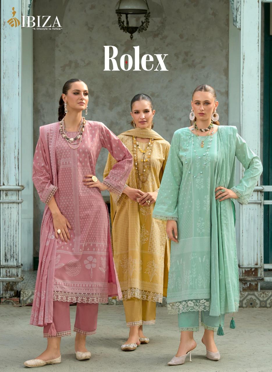 Ibiza Rolex Catalog cotton salwar kameez design latest