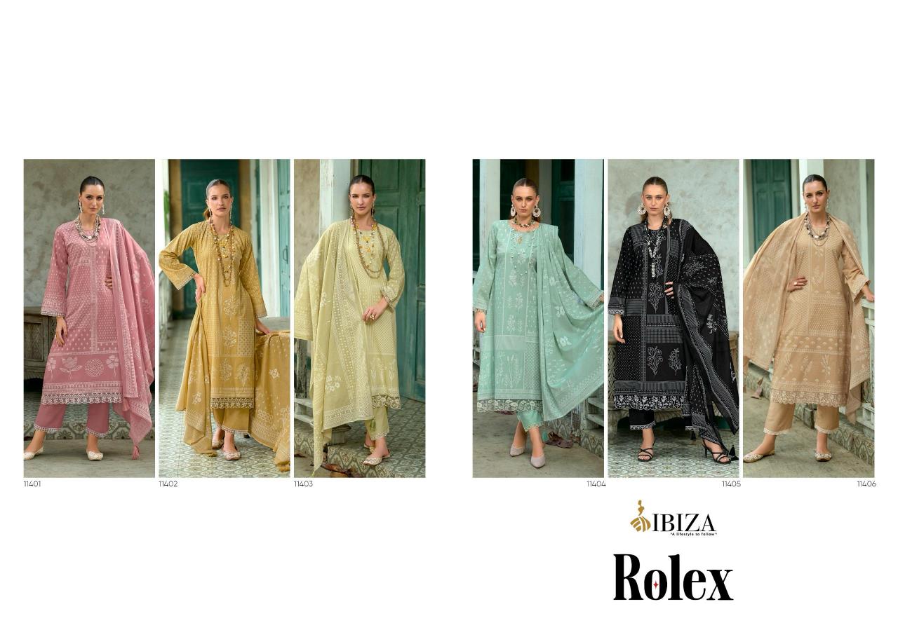 Ibiza Rolex Catalog cotton salwar kameez design latest