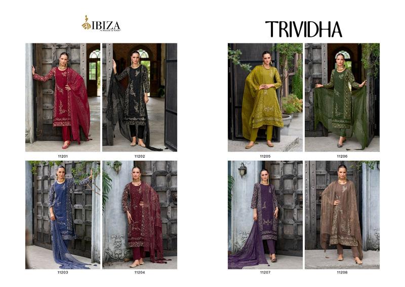 Ibiza Trividha Catalog wholesale ladies suits manufacturers in delhi