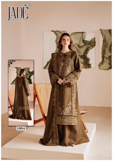 Jade Bin Saeed Vol 10 Catalog Heavy Cotton pakistani lawn suits online india