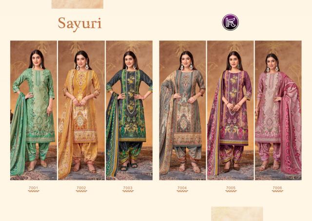 Kala Fashion Sayuri Catalog batik dress material wholesale