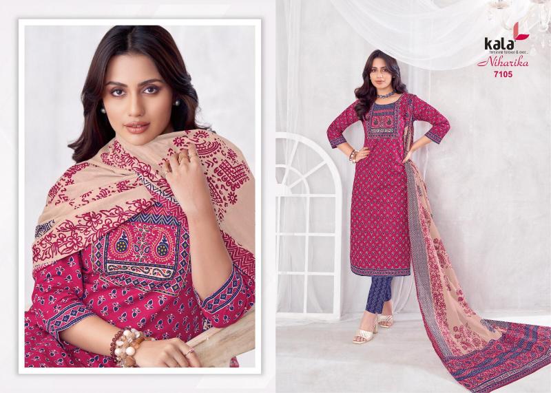 Kala Niharika Vol-04 – Dress Material - Wholesale Catalog