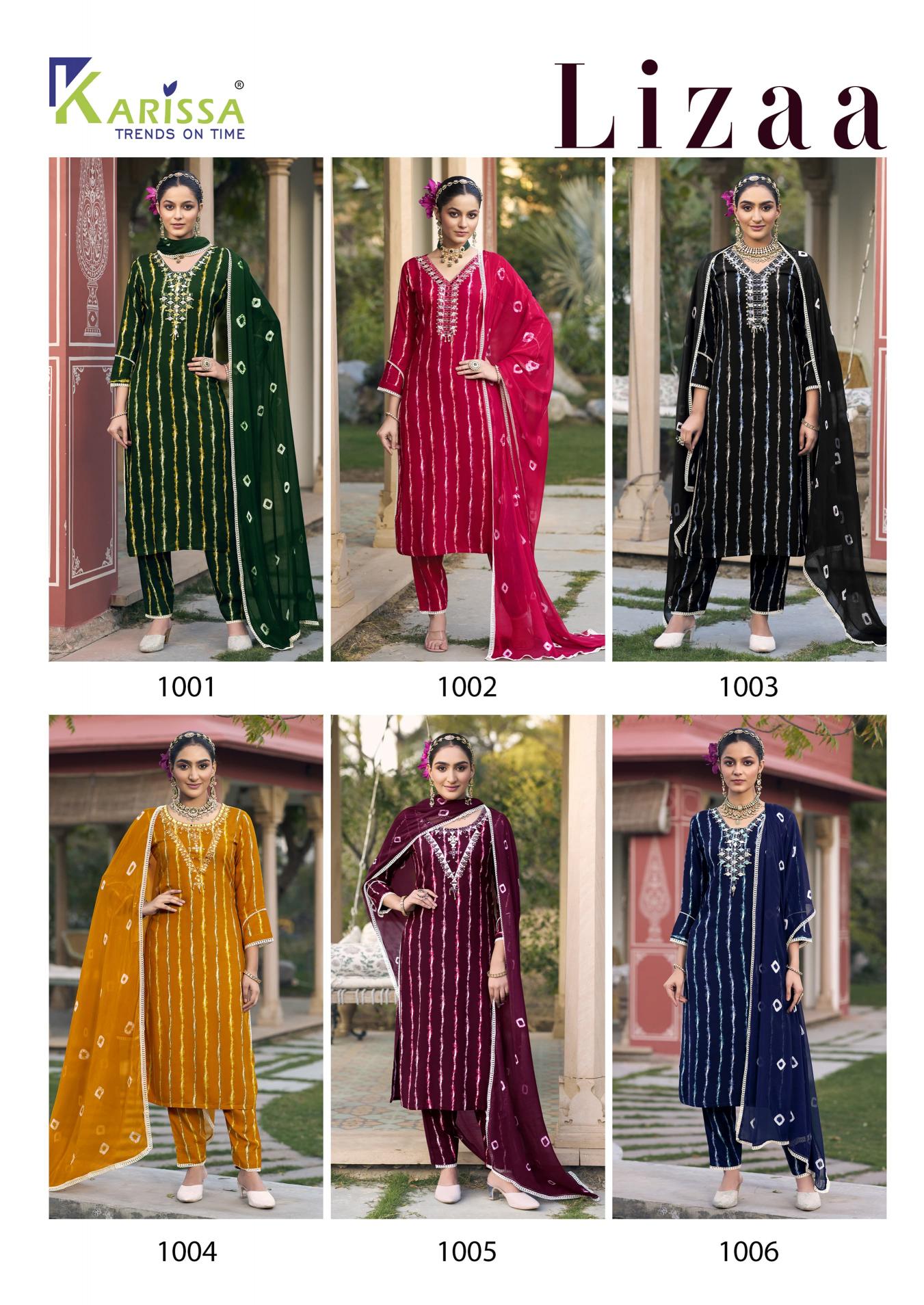 karissa Lizaa catalog wholesale kurti surat