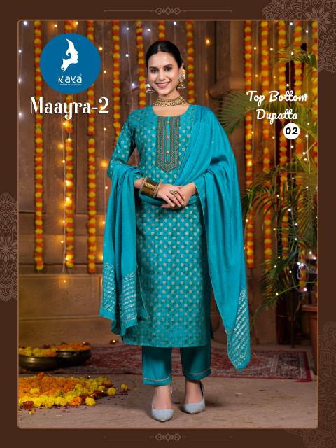 Kaya Maayra 2 Catalog latest kurti and pant design