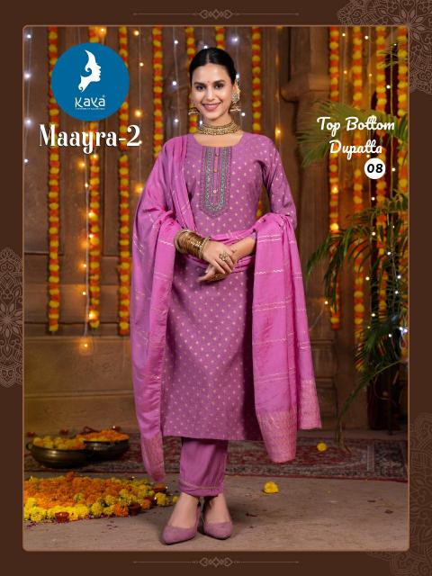 Kaya Maayra 2 Catalog latest kurti and pant design