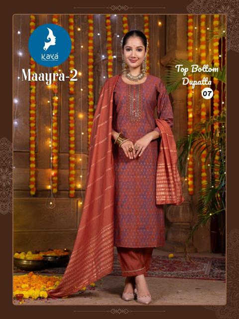 Kaya Maayra 2 Catalog latest kurti and pant design