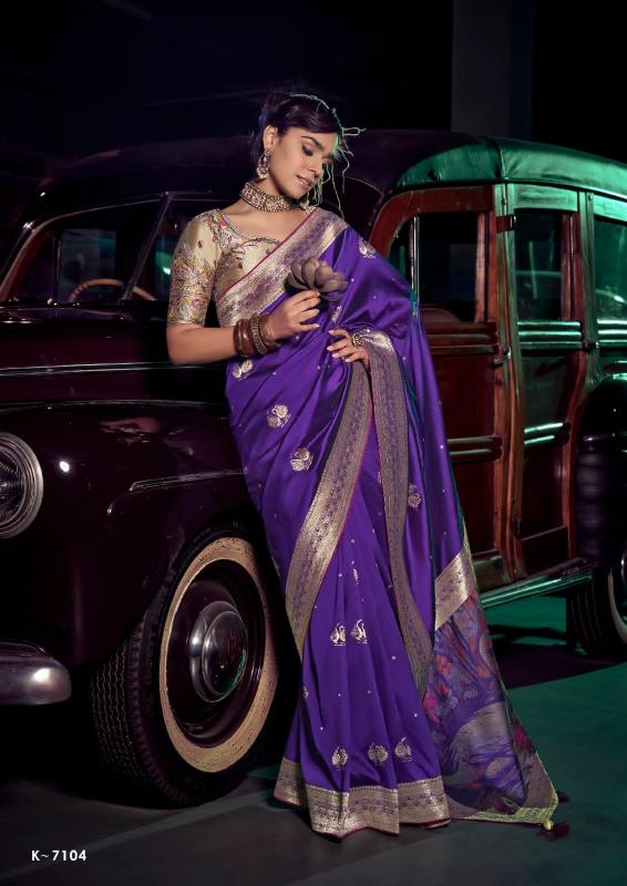 Kira Kavisha catalog ghicha silk saree in india