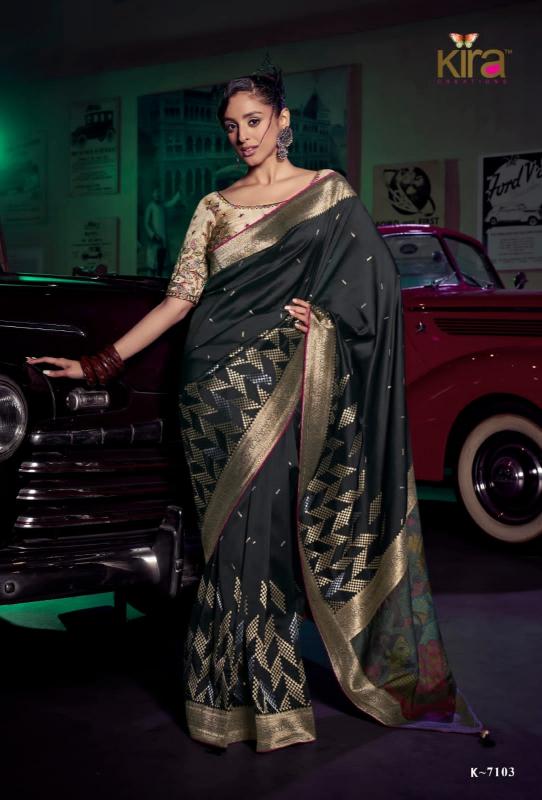 Kira Kavisha catalog ghicha silk saree in india