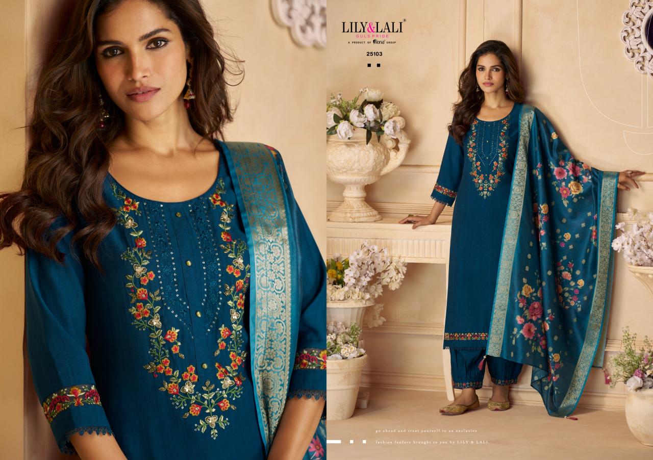 Lily & Lali Khwab catalog wholesale kurtis online