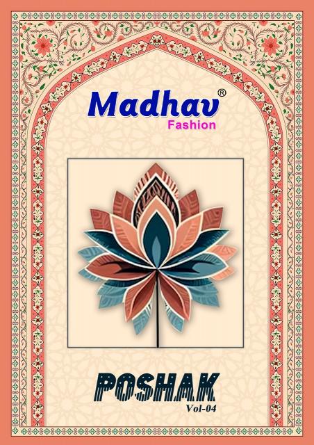 Madhav Poshak Vol-04 - Dress Material   - Wholesale Catalog