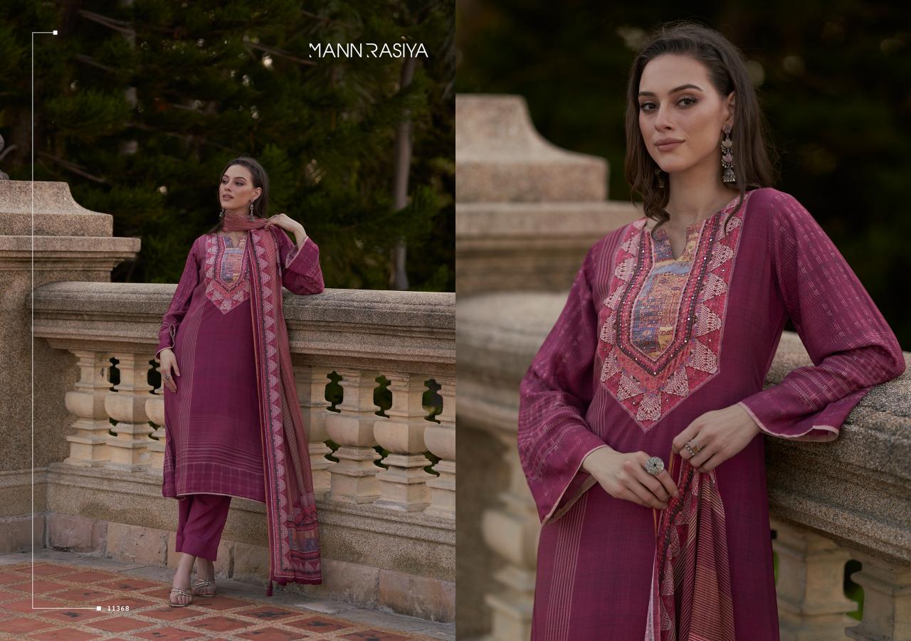 Mannrasiya Angelica Catalog wholesale designer salwar suits