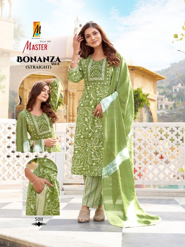 Master Bonaza Vol 5 Catalog kurti sets wholesale