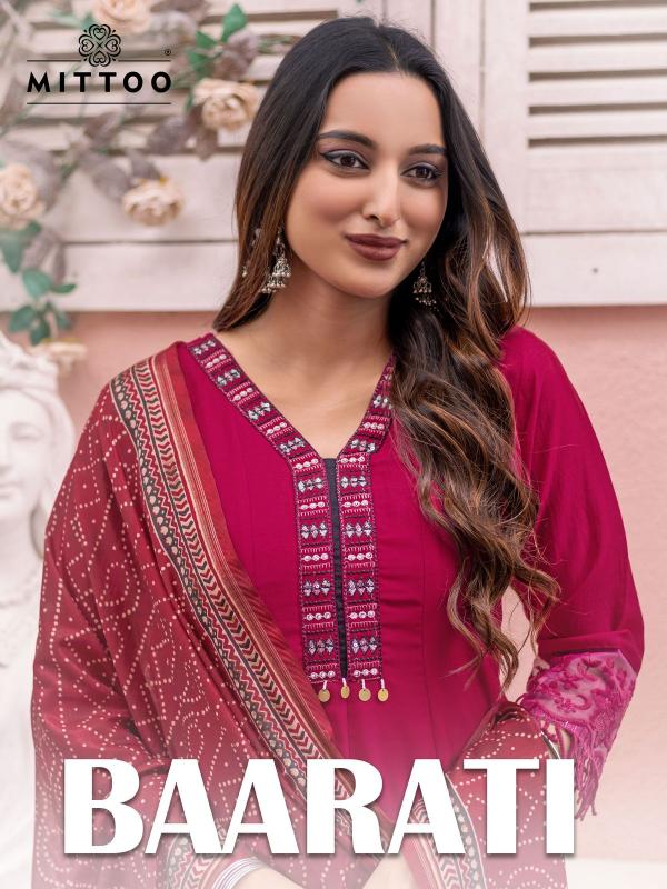 Mittoo Baarati Catalog Vichitra wholesale kurta set