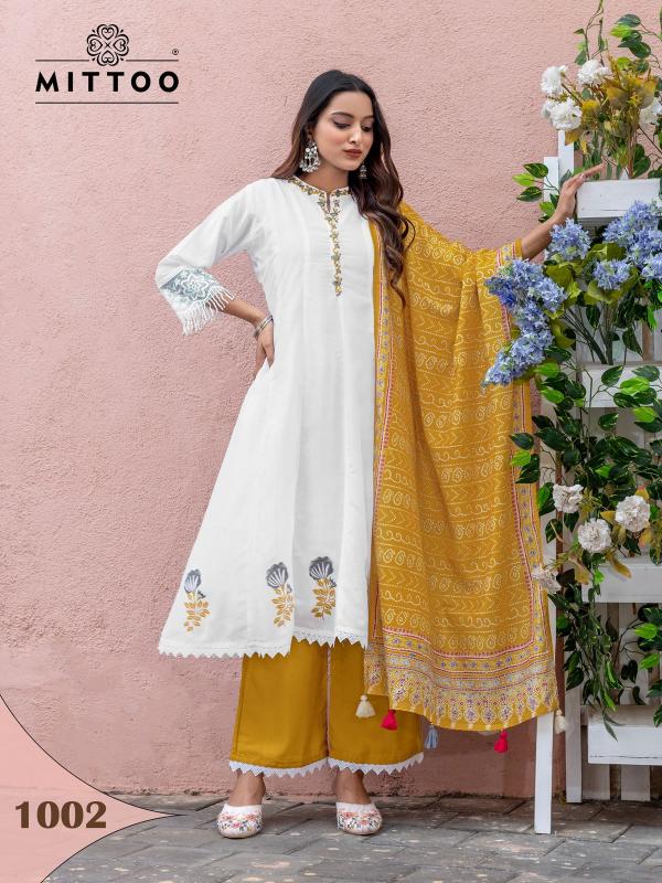 Mittoo Baarati Catalog Vichitra wholesale kurta set