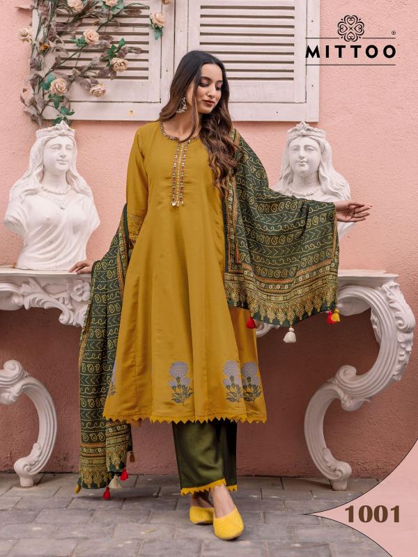 Mittoo Baarati Catalog Vichitra wholesale kurta set