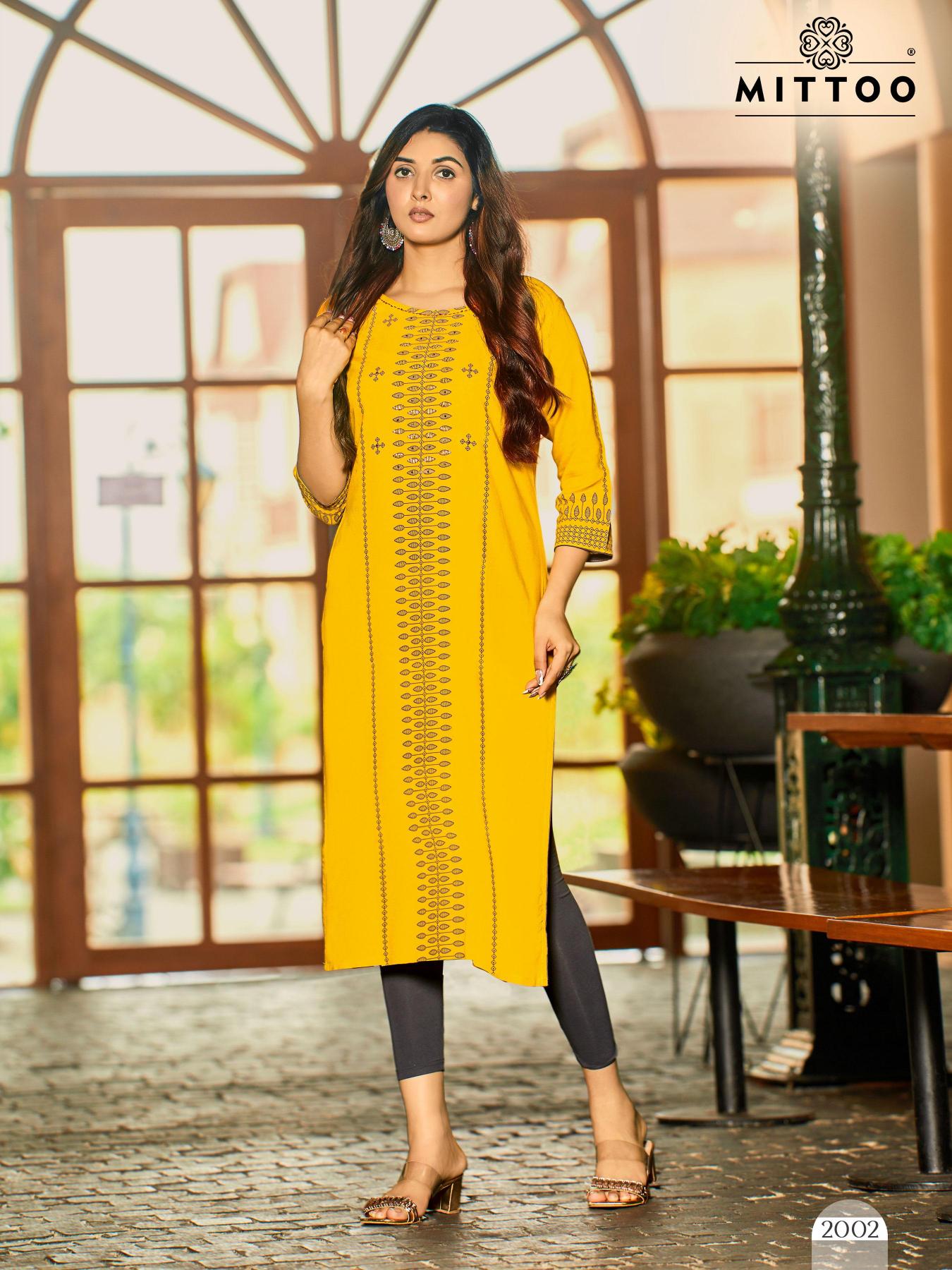 Mittoo Saayra Catalog wholesale kurti manufacturers surat