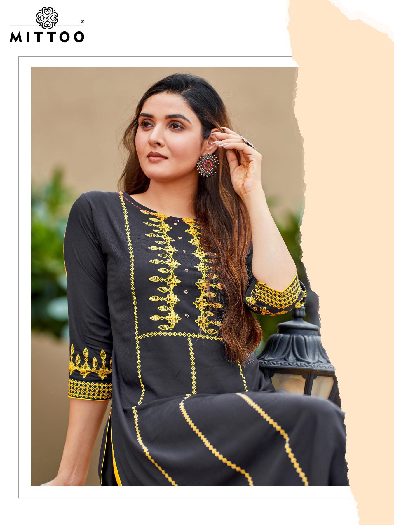 Mittoo Saayra Catalog wholesale kurti manufacturers surat