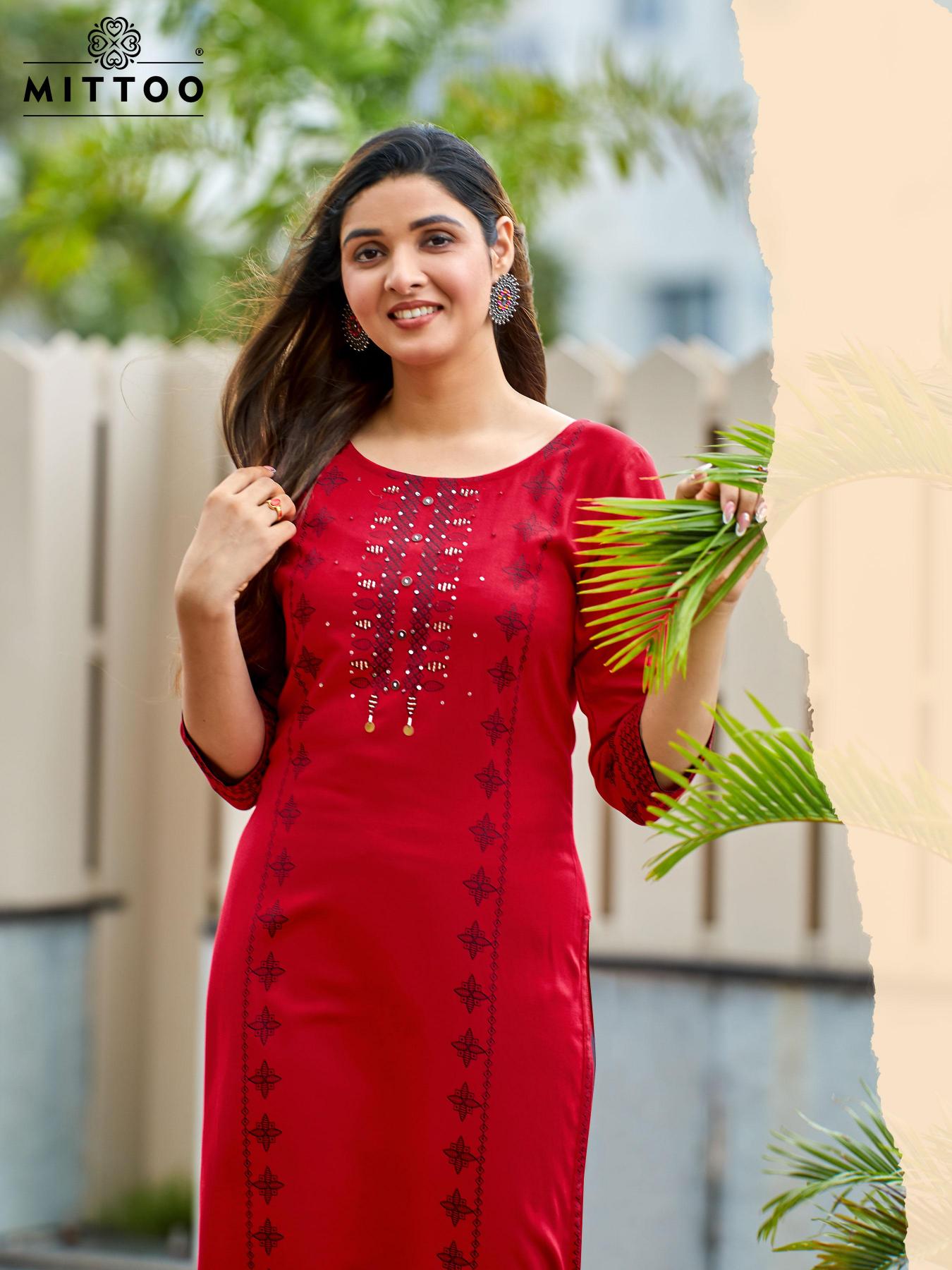 Mittoo Saayra Catalog wholesale kurti manufacturers surat