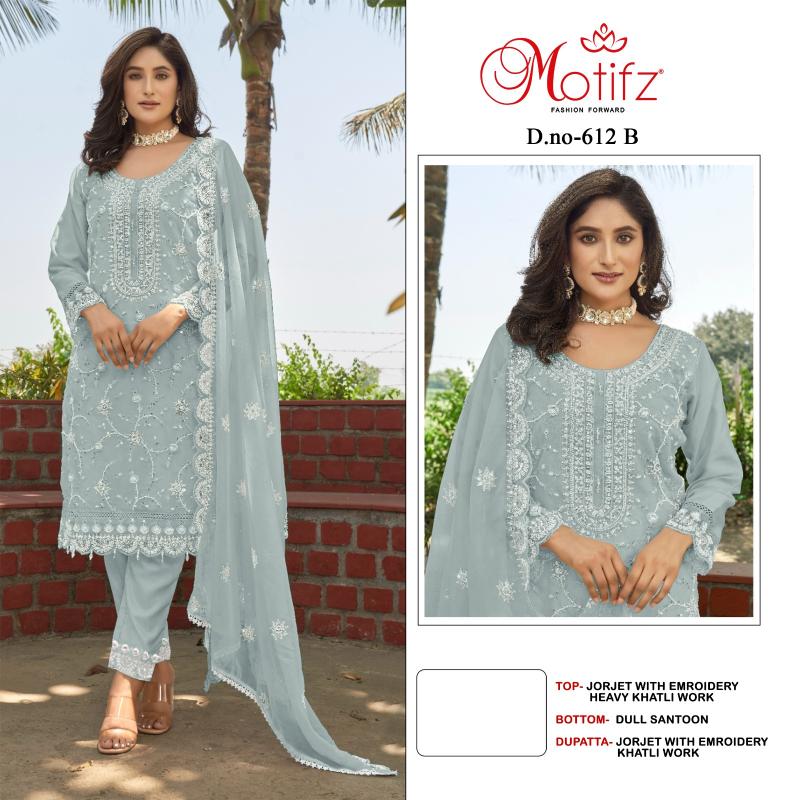 Motifz 612 Catalog pakistani suits in naraina