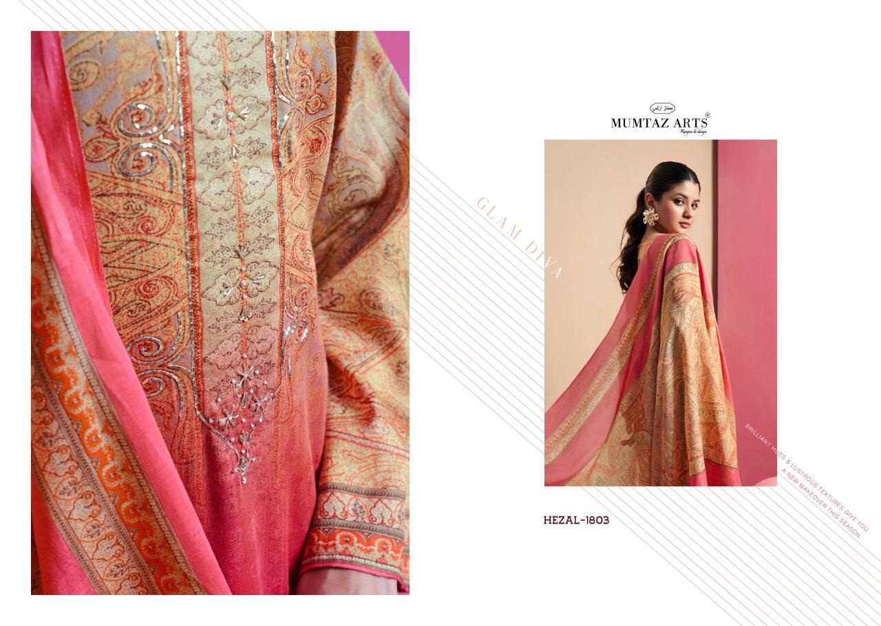 Mumtaz Arts Hezal Catalog surat dress materials wholesalers in chennai