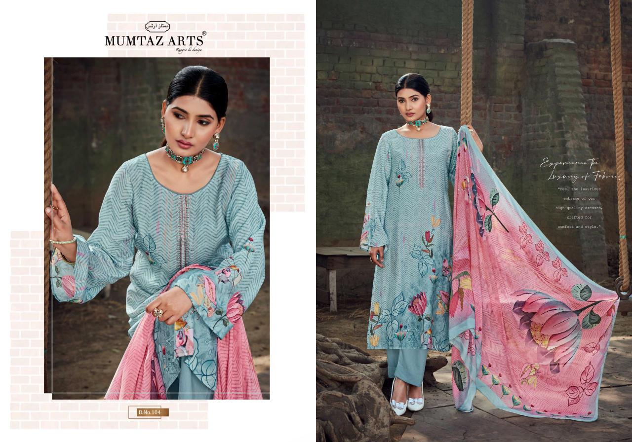 Mumtaz Arts Tulip Tales catalog punjabi suits dress material wholesale