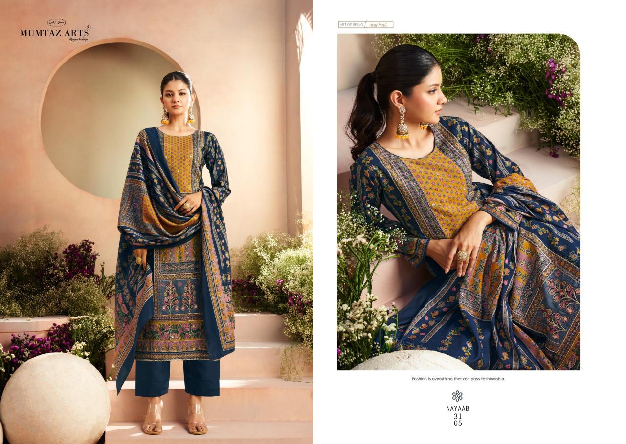 Mumtaz Nayaab Vol 4 Catalog elife dress material wholesale