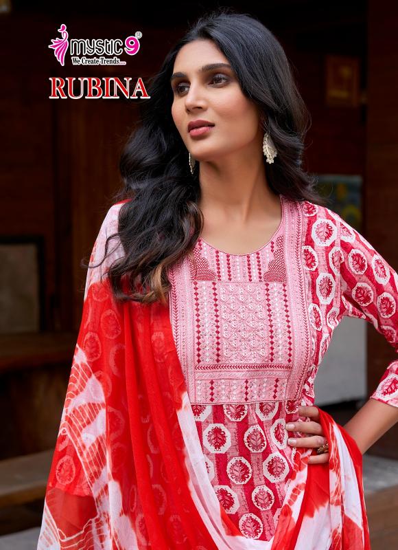 Mystic 9 Rubina Vol 7 Catalog kurti set with pants