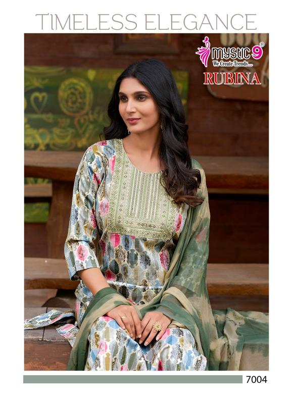 Mystic 9 Rubina Vol 7 Catalog kurti set with pants