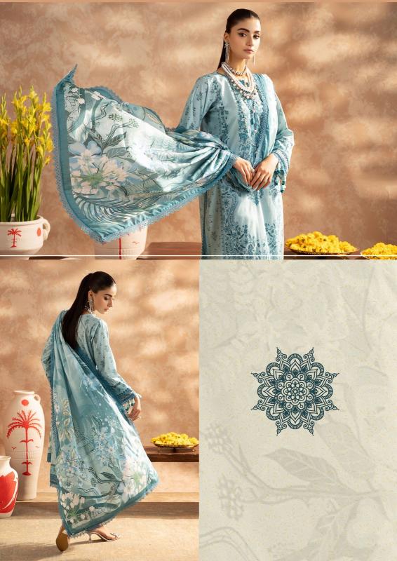 Nafisa Safina Vol-12 - Karachi Dress Material  - Wholesale Catalog