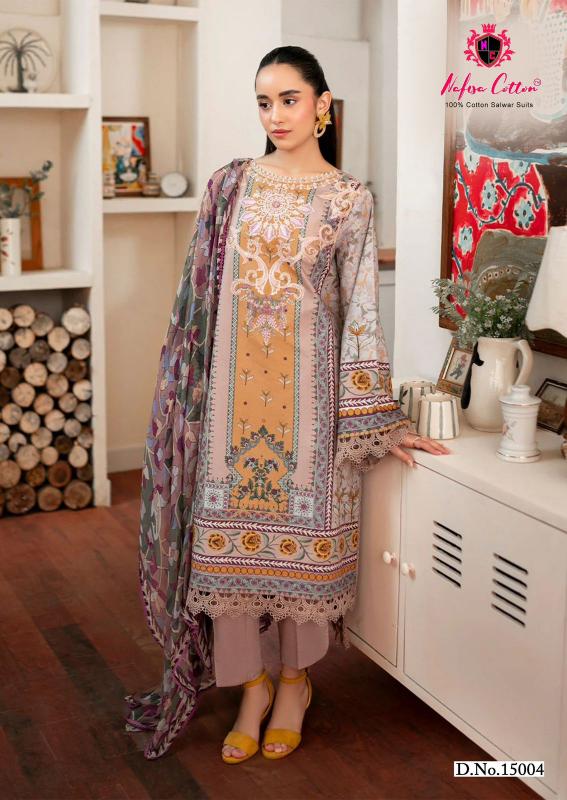 Nafisa Sahil Vol-15 – Karachi Dress Material - Wholesale Catalog