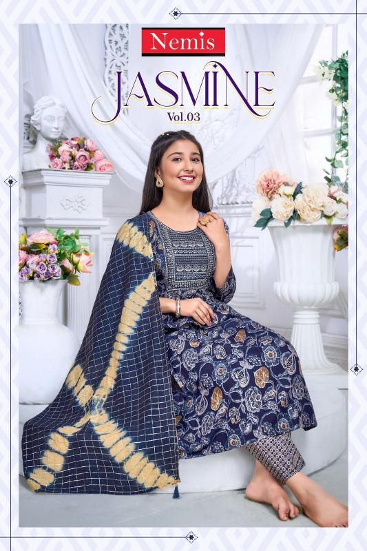 Nemis Jasmine Vol 3 catalog kidswear manufacturer india