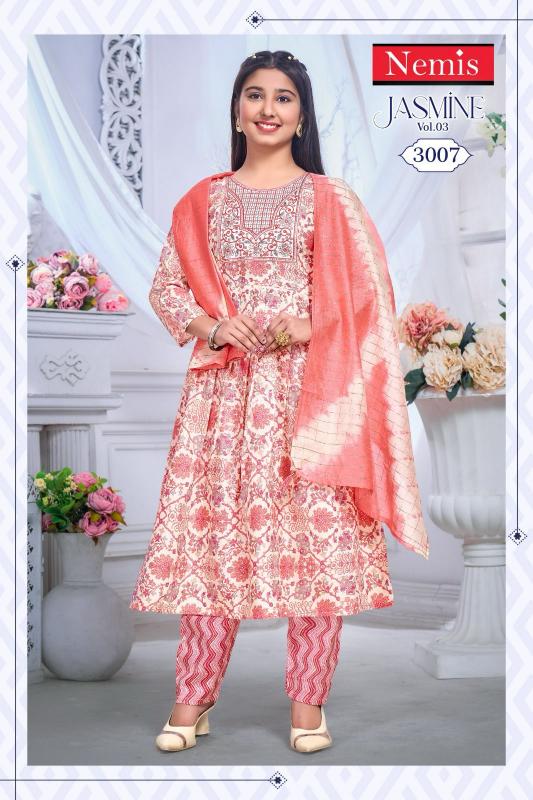 Nemis Jasmine Vol 3 catalog kidswear manufacturer india