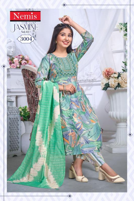 Nemis Jasmine Vol 3 catalog kidswear manufacturer india