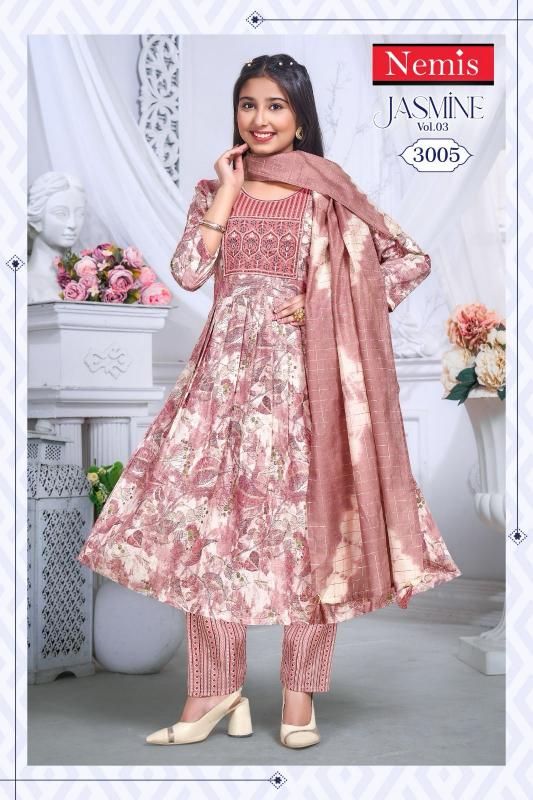 Nemis Jasmine Vol 3 catalog kidswear manufacturer india