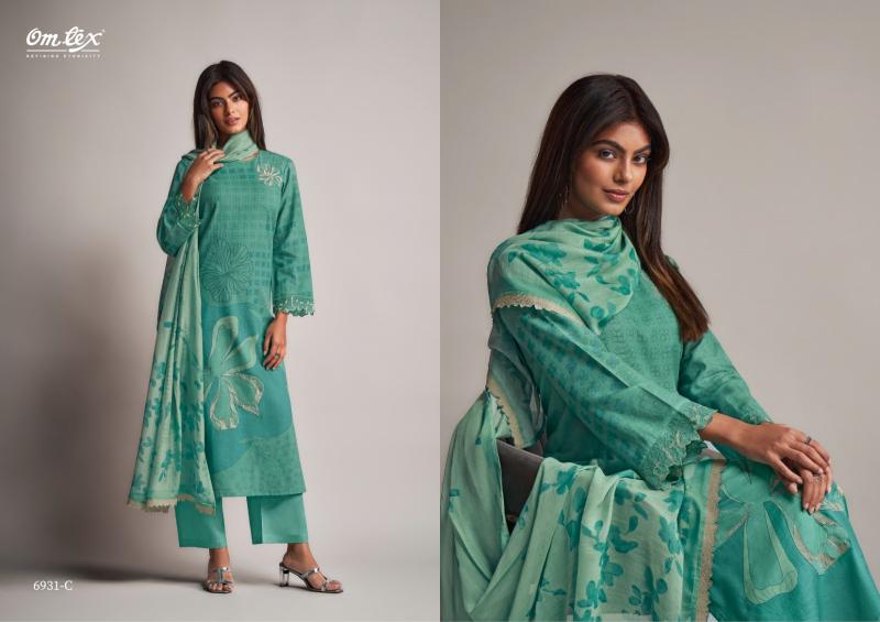 Omtex Kenny Catalog linen cotton salwar kameez wholesale in surat