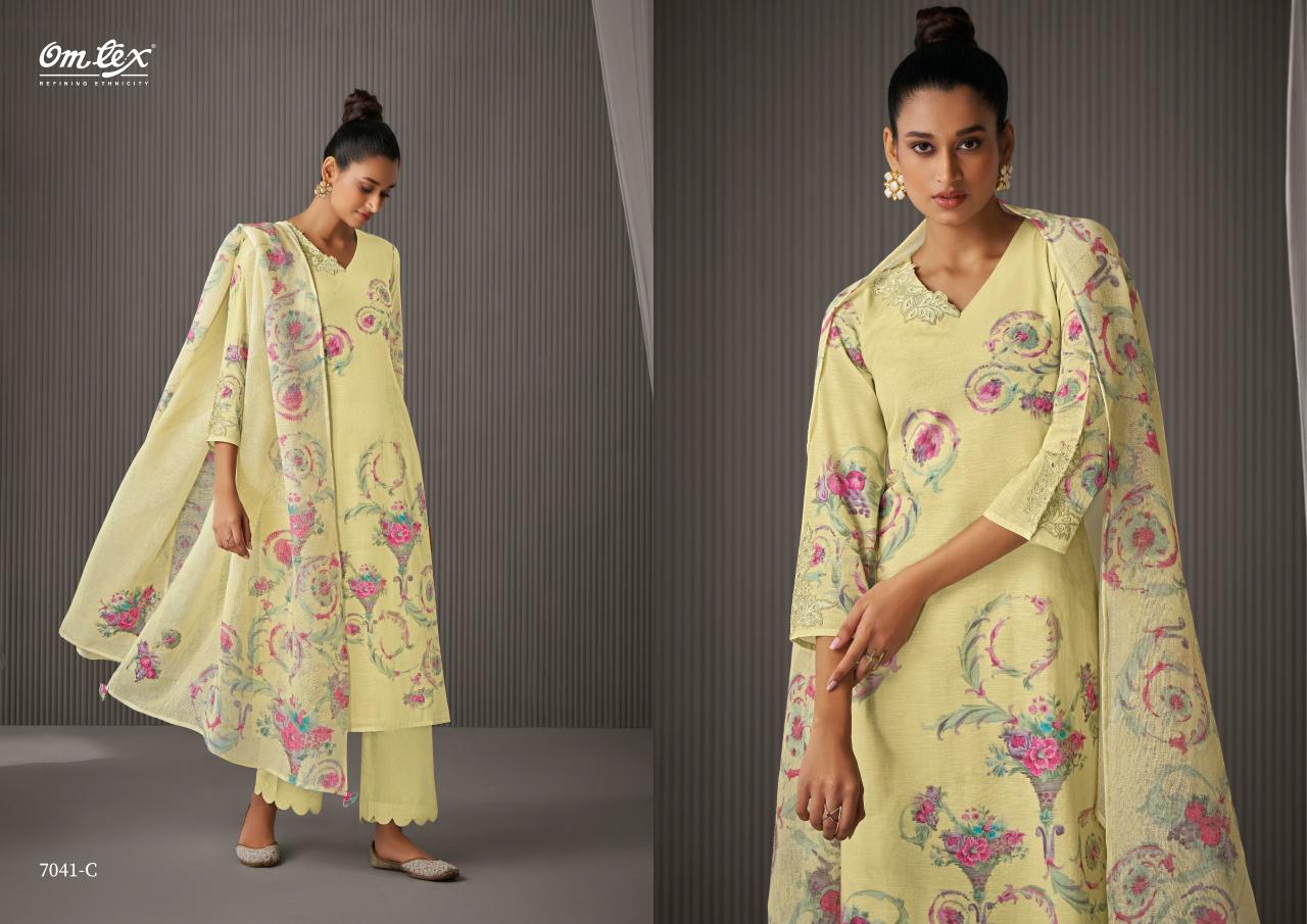 Omtex Yumi Catalog cotton salwar kameez design