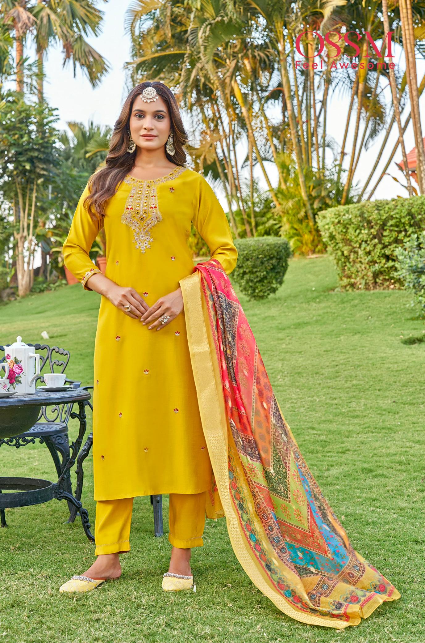 Ossm Rangat Vol 2 Catalog wholesale kurti manufacturers in delhi