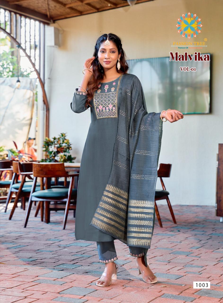 Passion Tree Malvika Vol 1 Catalog manufacture and wholesale embroidary kurtis in jaipur