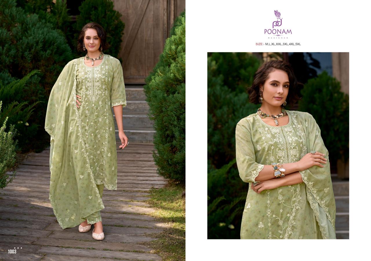 Poonam Lilah Catalog cotton kurti pant set wholesale