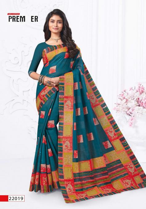 Premier Saravani Vol-22 – Cotton Sarees - Wholesale Catalog