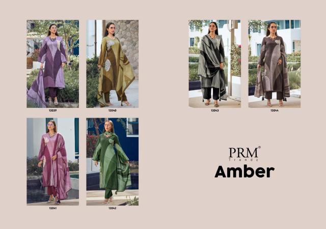 PRM Trendz Amber Catalog wholesale dress material from surat mills