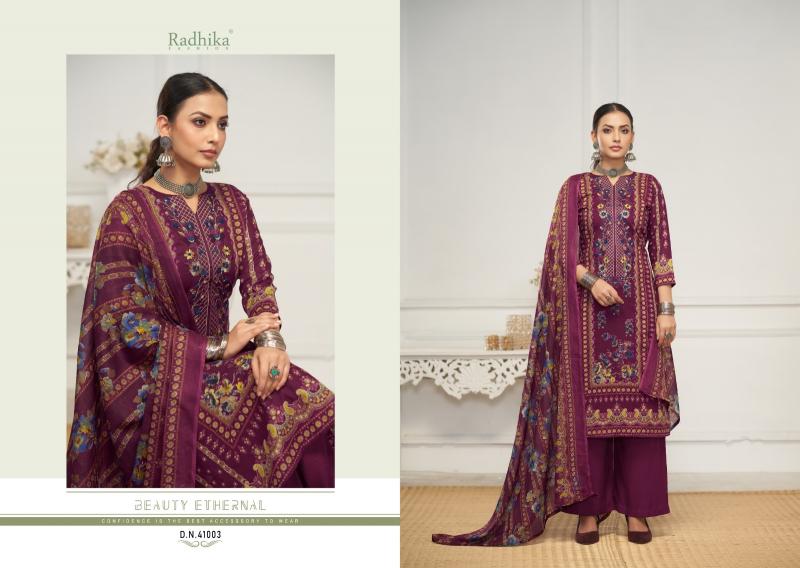 Radhika Azara Dilbhag Catalog cotton dress material wholesalers in kanpur