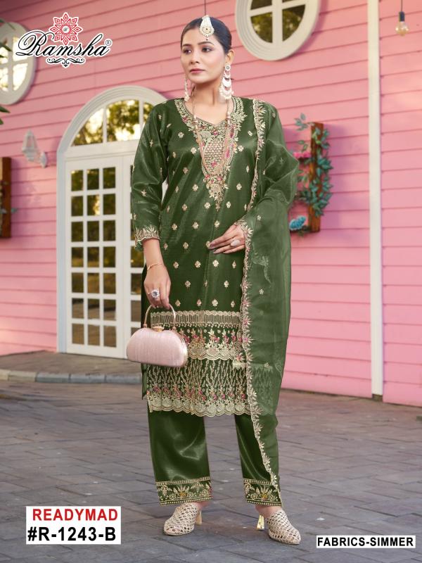 Ramsha R 1243 Nx catalog Shimmer pakistani suits in gurgaon