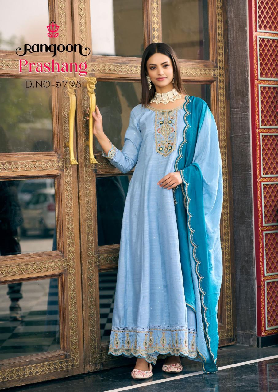 Rangoon Prashang catalog Viscose Jacquard jaipuri kurti wholesale manufacturer jaipur rajasthan